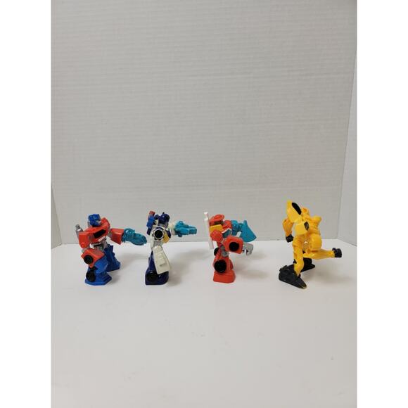 Playskool Rescue Bot Action Figure Lot Chase Heatwave Bumblebee Optimus Prime - Picture 2 of 7